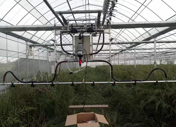 大風天氣下，溫室噴灌機灑水育苗會有影響嗎？